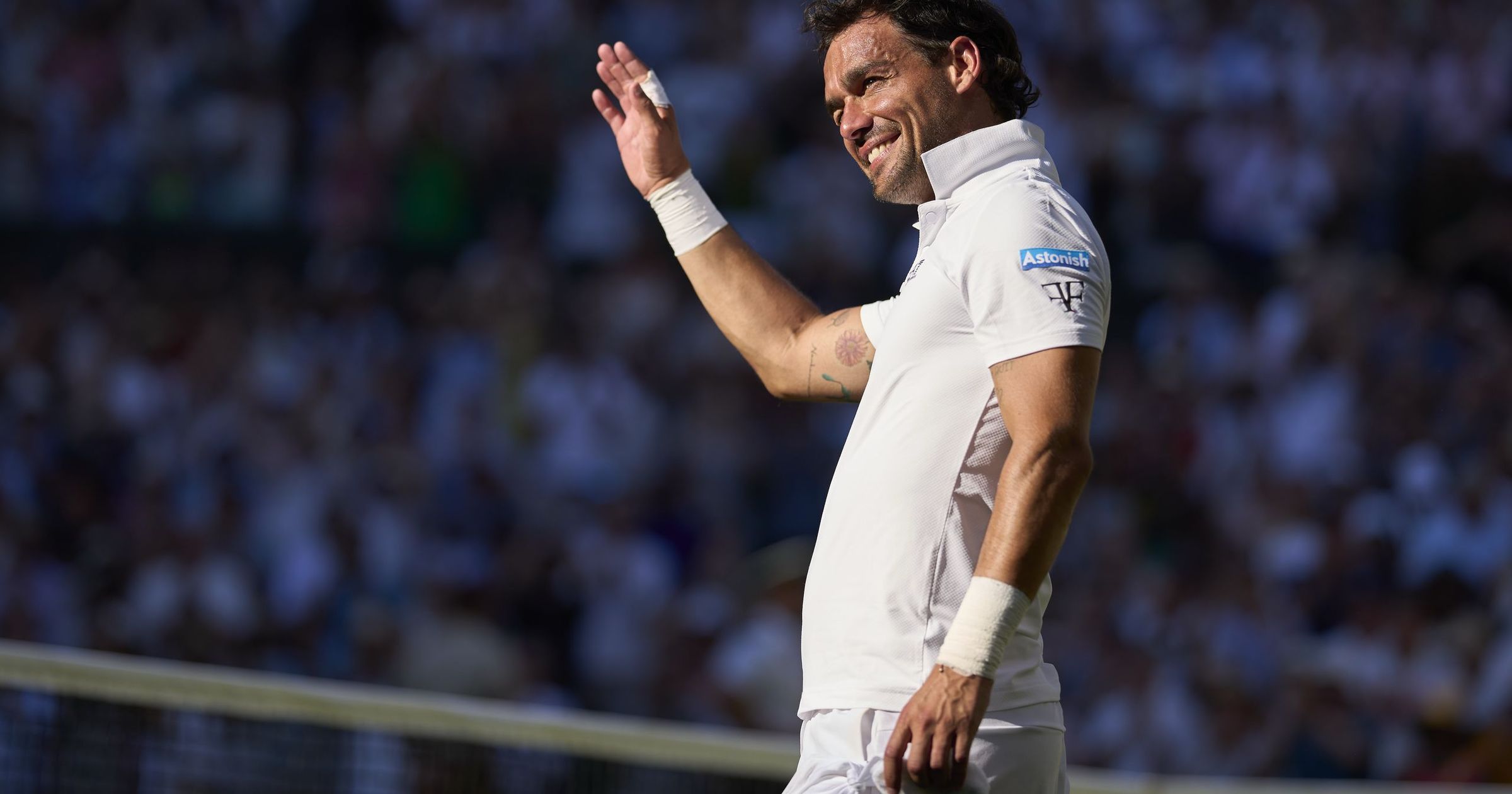 Fognini Le Magnifique: "La Meilleure Façon de Saluer Le Tennis"
