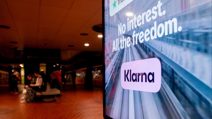 A Klarna advertisement in Washington, DC