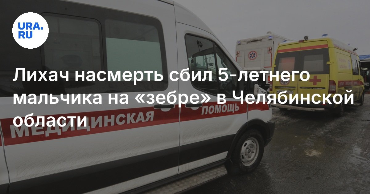 طرقت Lihach صبيًا يبلغ من العمر 5 سنوات على حمار وحشي في منطقة Chelyabinsk