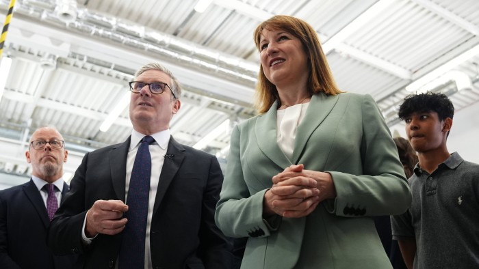 Prime Minister Sir Keir Starmer and chancellor Rachel Reeves during a visit to Nuneaton to mark the launch of the government’s industrial strategy