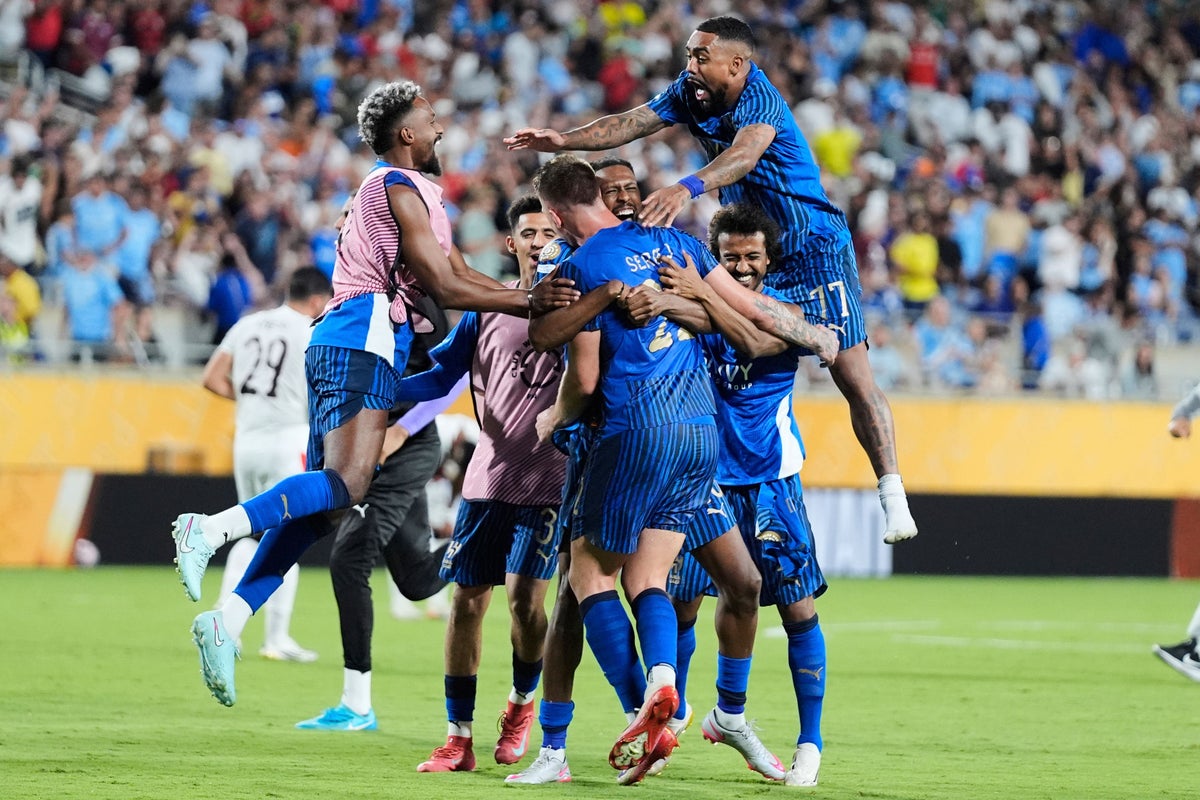 خرج مانشستر سيتي من كأس العالم للنادي من قبل الهيلال