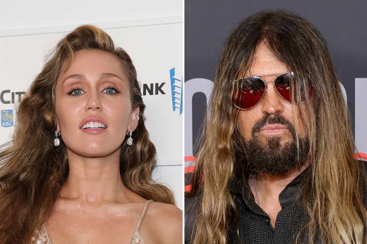 تحتفل Miley Cyrus نجمة مشي الشهرة بذاكرة حميمة لوالدها