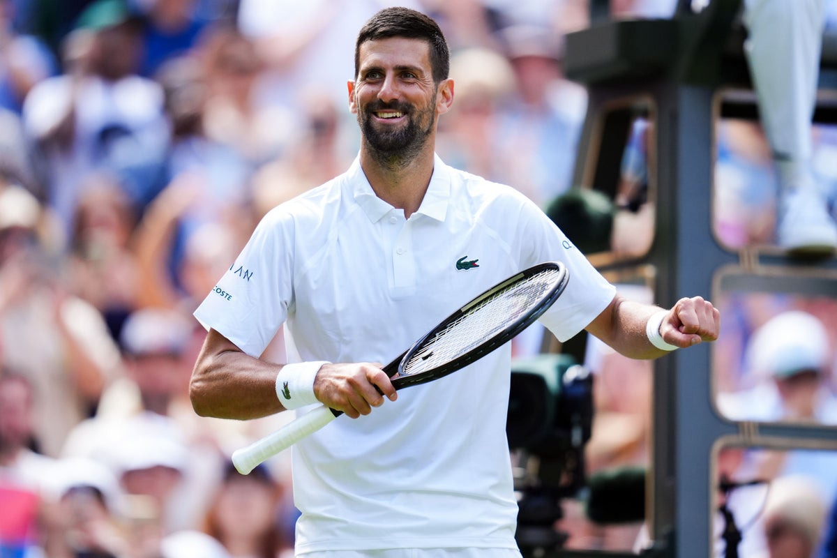 مؤتمر Wimbledon: اليوم الخامس خلاصة ، ترتيب يوم السبت والطن من ديوكوفيتش