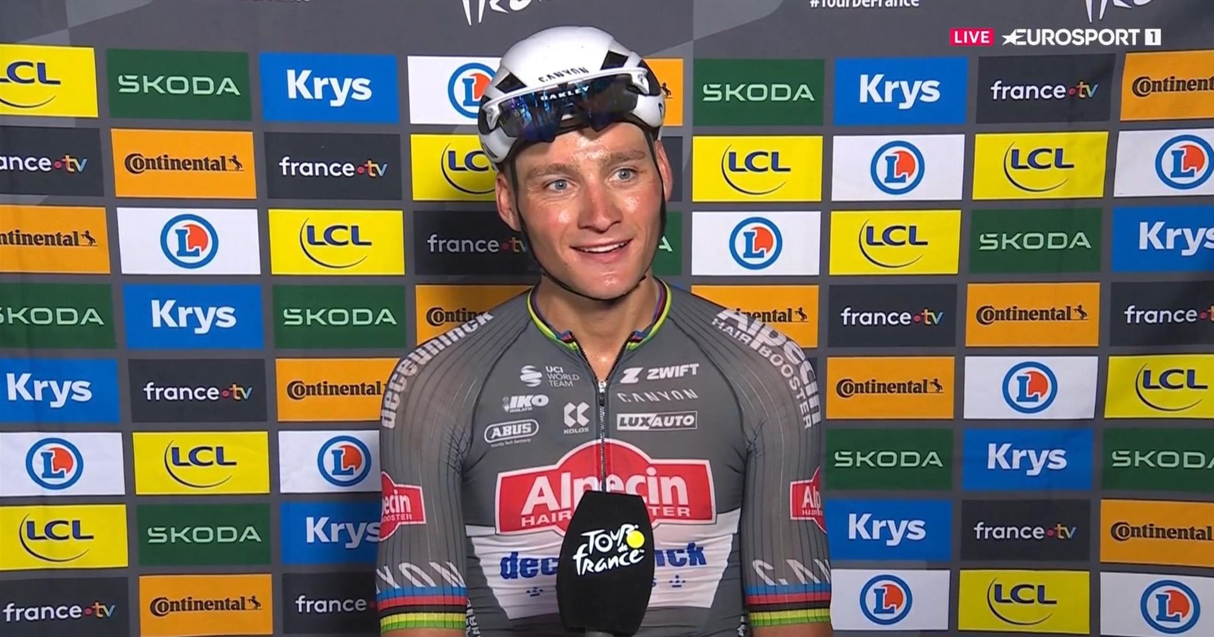 Van der Poel: "J'ai fait un sacré travail pour être là dans le final!"