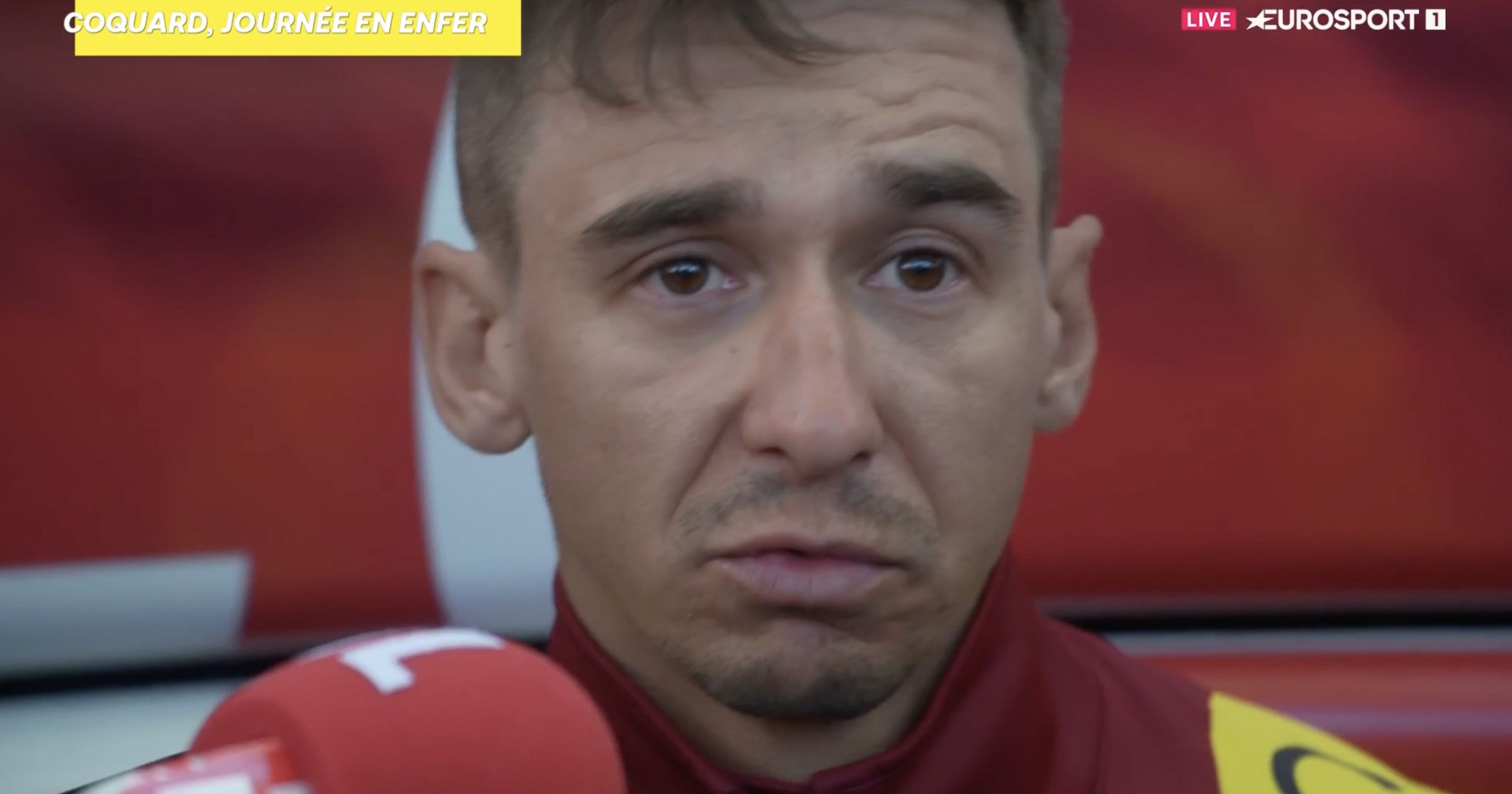 Les Larmes de Coquard: "Faire Abandonner Philipsen ، ça ne fait pas plaisir ..."