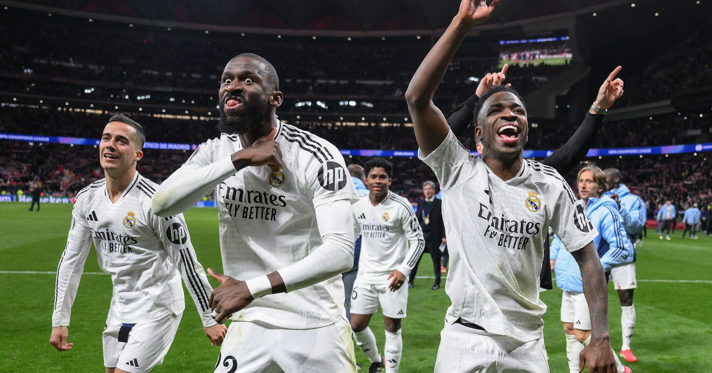 L'Uefa تأكيد Les Amendes de Mbappé ، Rüdiger et CeBallos Pour Conduite Indécente