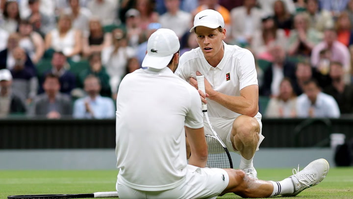 Sinner sympathises with Dimitrov after