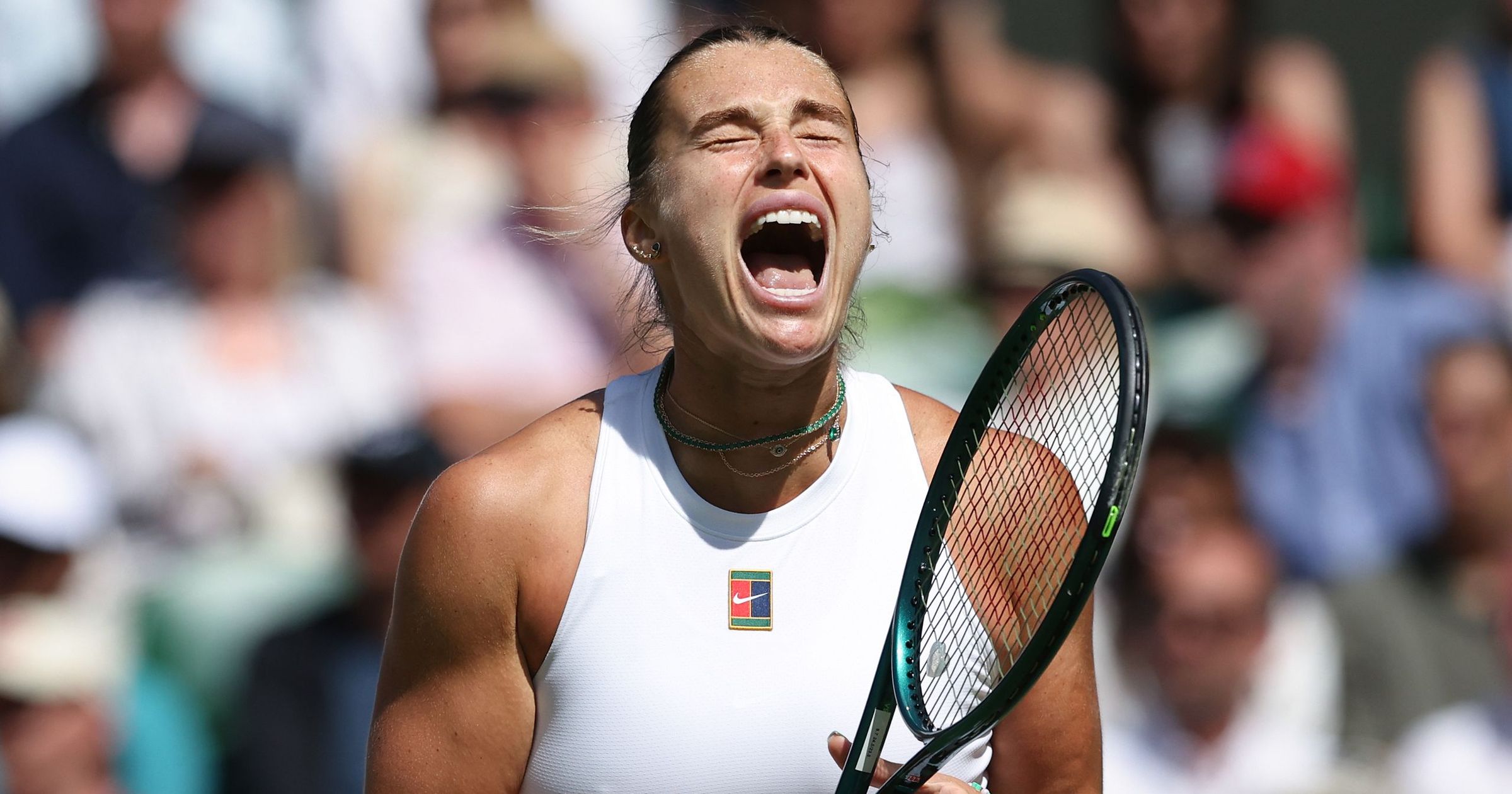 Sabalenka s'est fait très peur