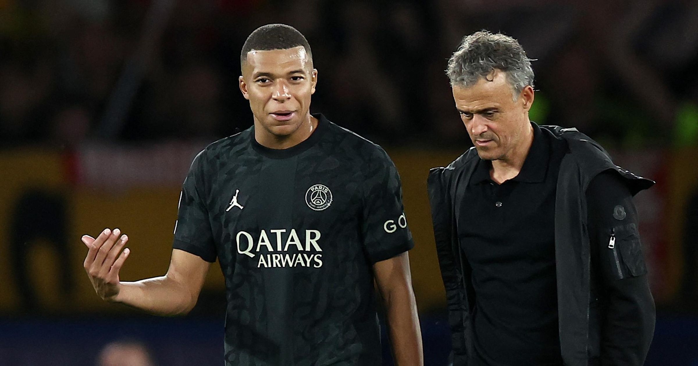 لويس إنريكي: "Mbappé et le psg ، ça appartient au passé"