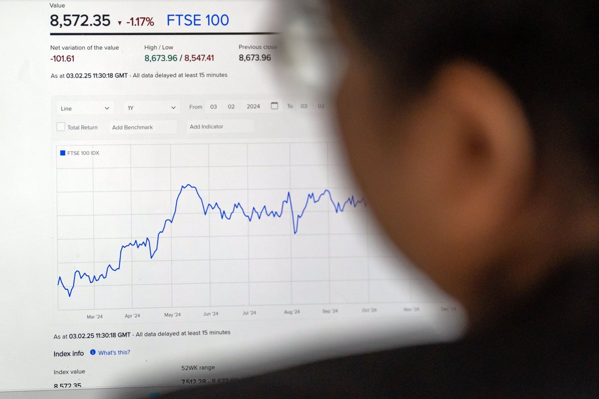 FTSE 100 يقفز إلى مستوى قياسي جديد حيث يتجاهل المستثمرون مشاكل التعريفة الجمركية