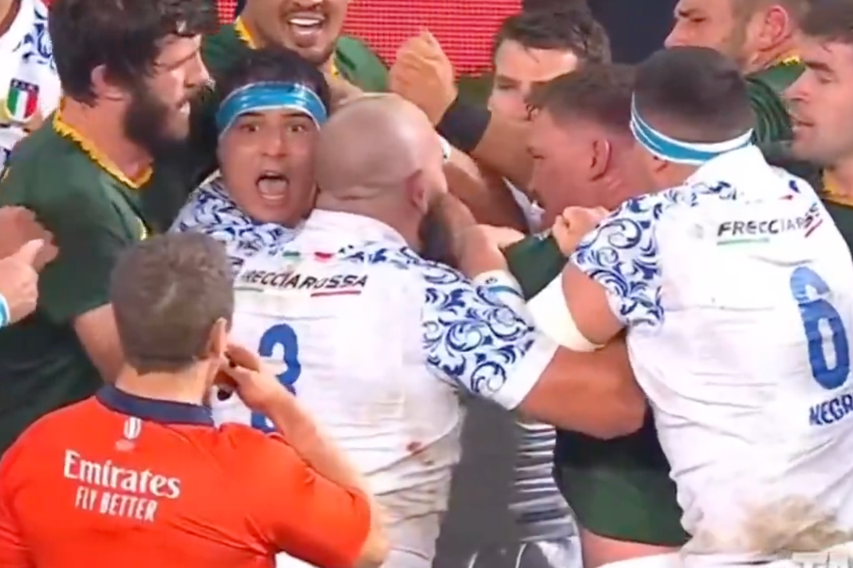 Jasper Wiese Red Card: لماذا تم إرسال Springbok في جنوب إفريقيا ضد إيطاليا؟