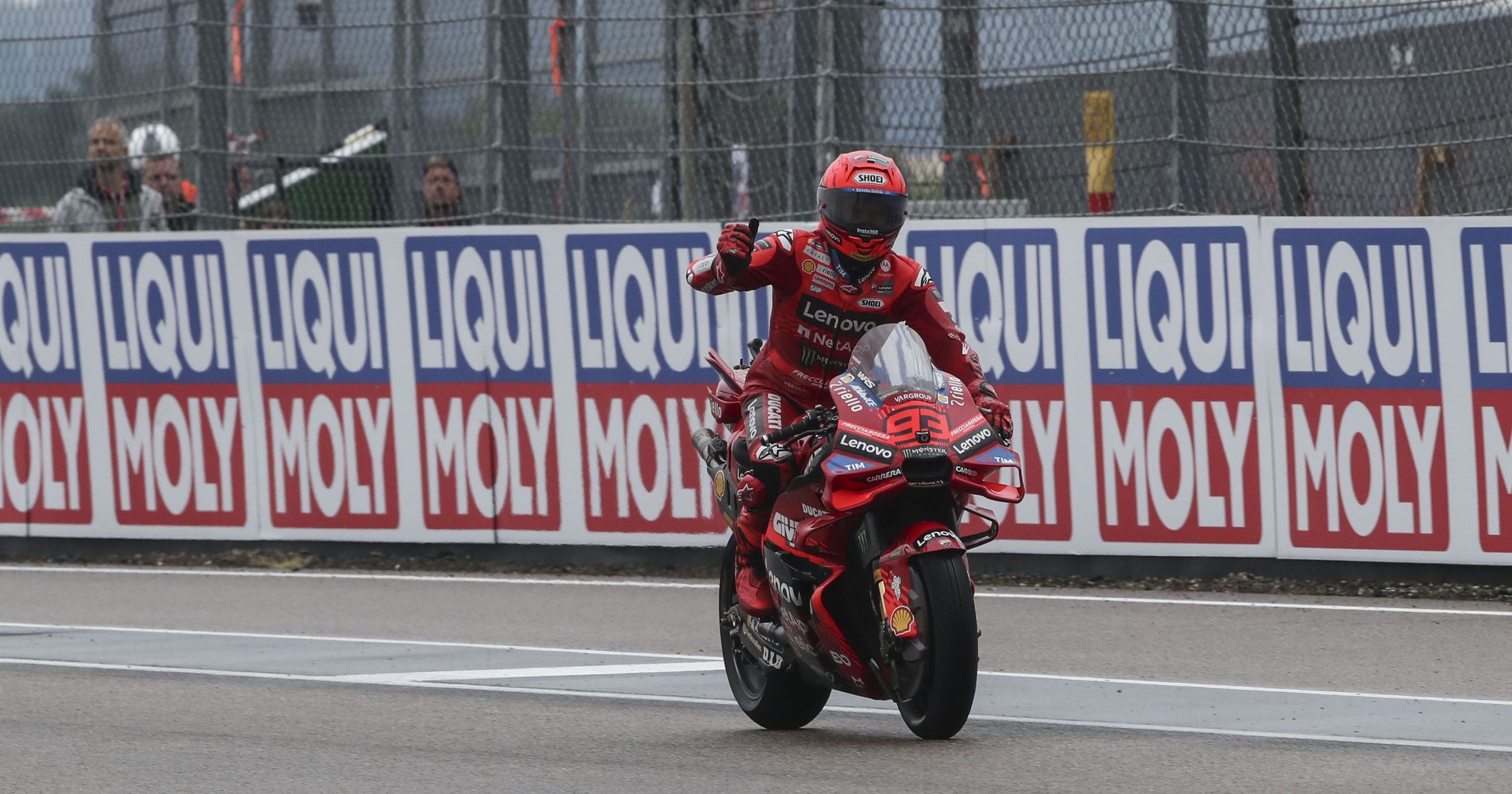 Marquez de Nouveau “ملك الحلقة” ، Quartararo 4e inespéré