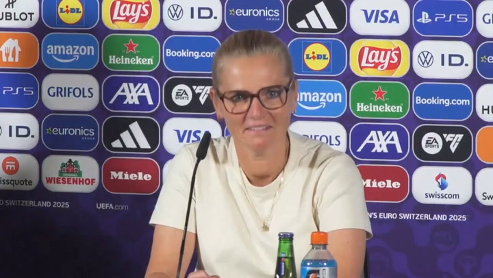 England coach Sarina Wiegman ‘felt tension’ before England