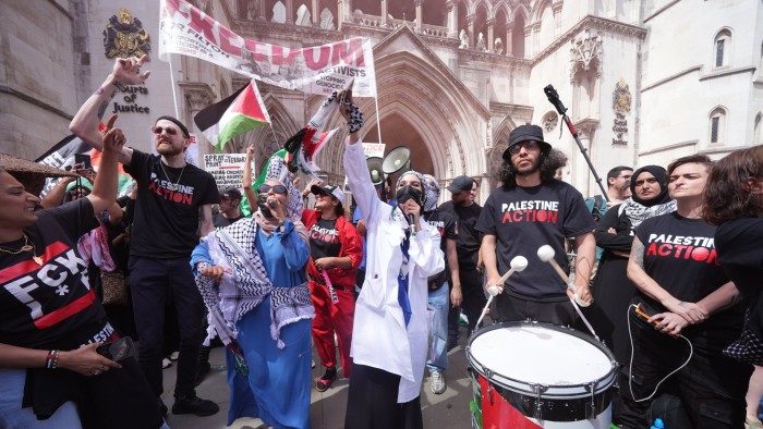 فلسطين العمل يفقد محاولة لتأمين كتلة على حظر حكومة المملكة المتحدة