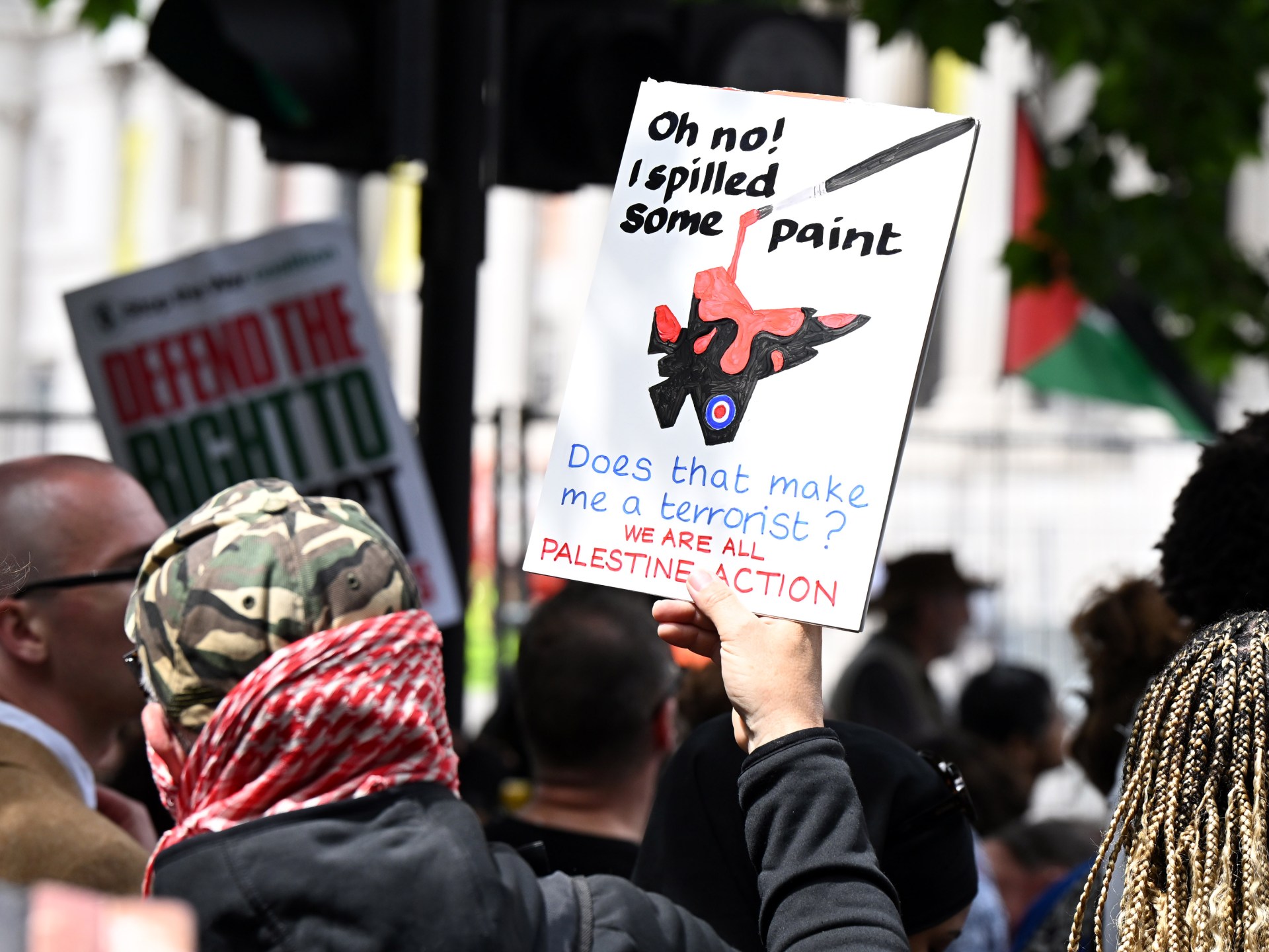 مثل فلسطين العمل ، وصفتني المملكة المتحدة بأنها “إرهابية” مرة واحدة أيضًا