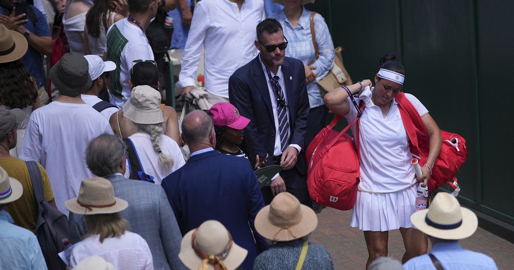 يتقاعد ons jabeur من افتتاح Wimbledon بسبب قضايا التنفس | أفريقيا