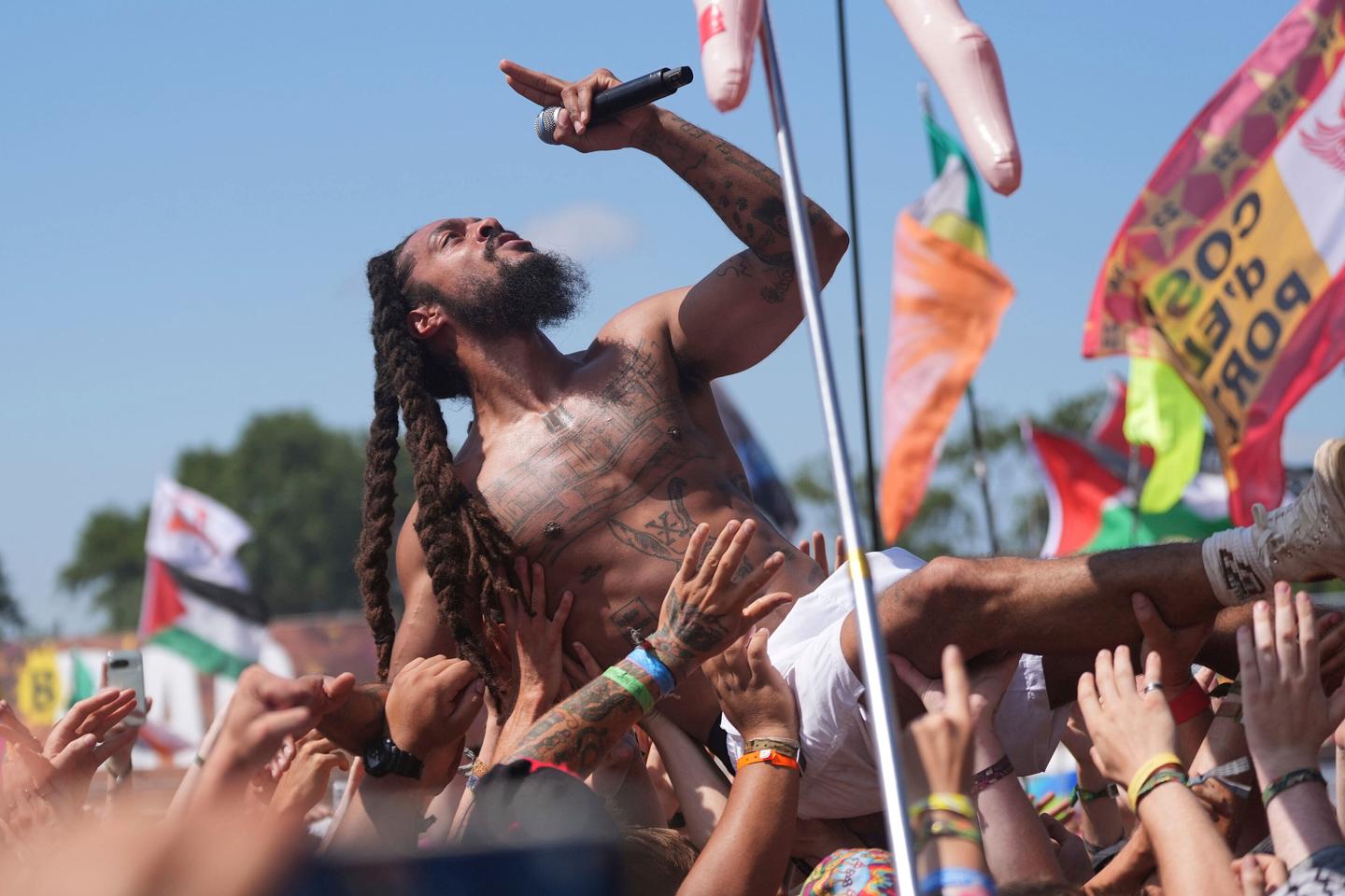 يدين PM في المملكة المتحدة "وفاة إلى IDF" في مهرجان Glastonbury