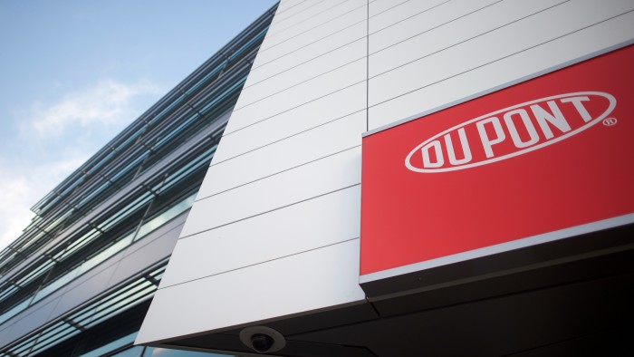 DuPont corporate headquarters is seen on December 11, 2015