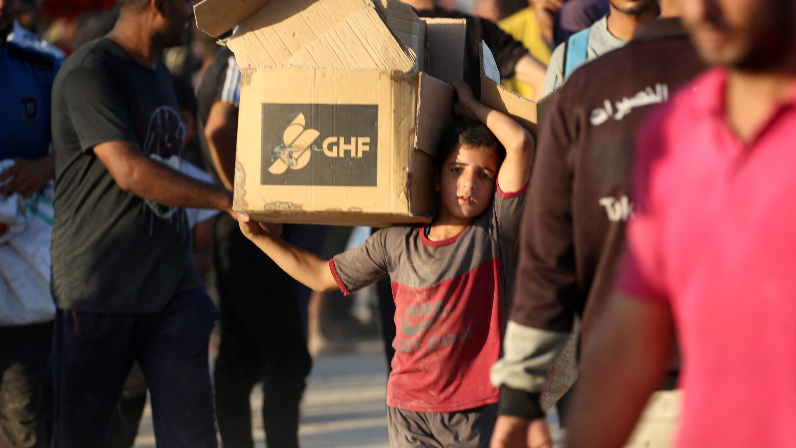 يقول MSF مخطط AID GHF "القتل المنظم"